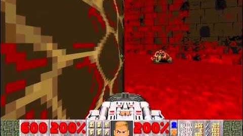Doom 2 TOM19 map 15 UV with 98% in 1:17:53