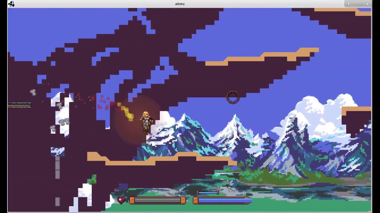 Libgdx action platformer prototype - YouTube