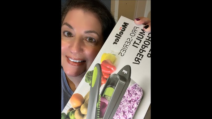 Mueller Pro Series Vegetable Chopper - Weekend Reviews #mueller #chopper  #slicer #vegetables 