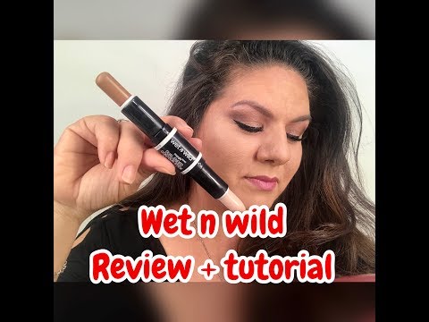 Video: Wet n Wild Megaglo Double-Ended Contour Stick - Medium / Tan Review