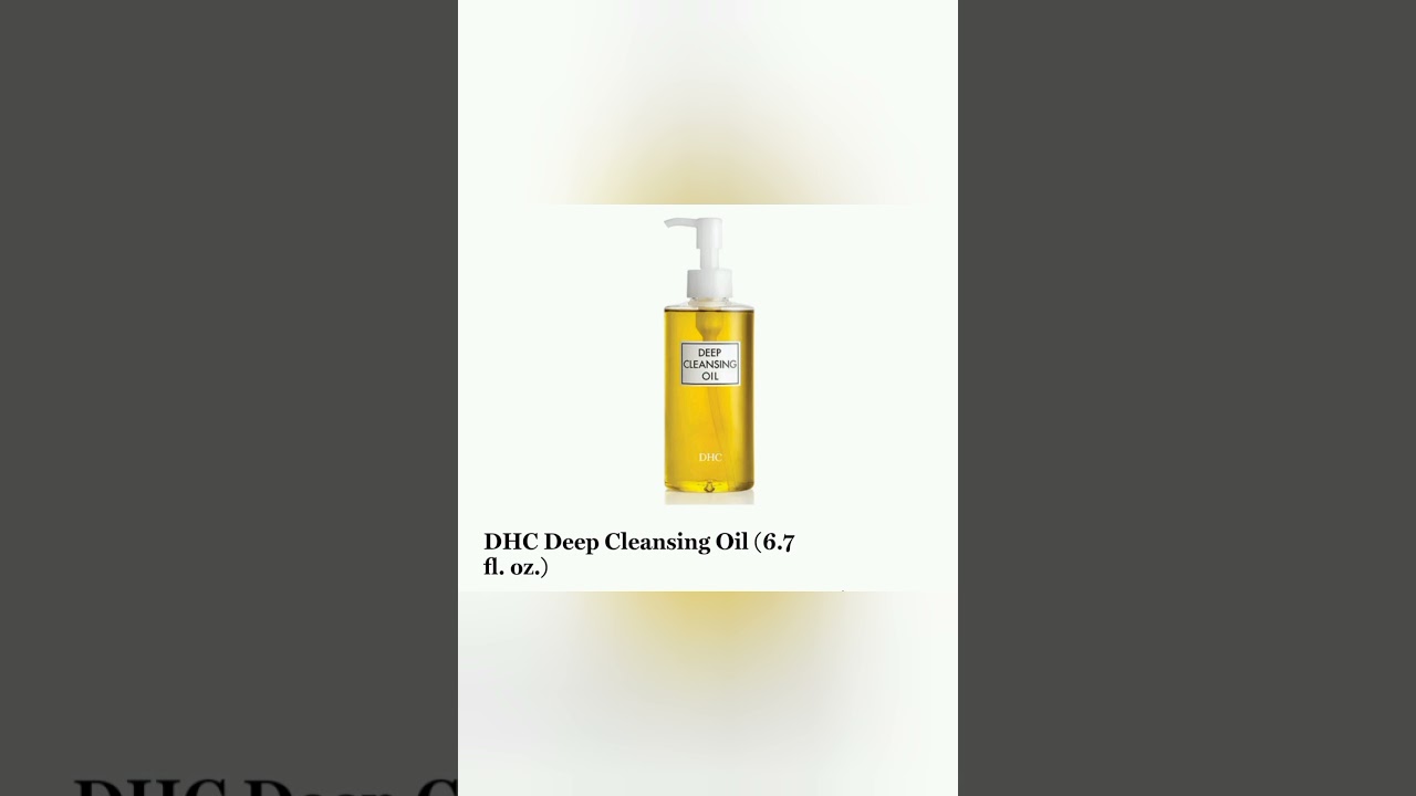 Best cleansing oil