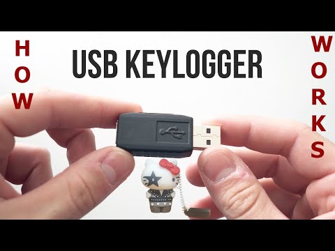 How a USB Keylogger runs by Autorun file.inf