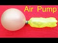 how to make air pump with bottle || how to make plastic bottle air pump || air pump balloon