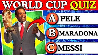 World Cup Quiz 🏆| HOW MUCH DO YOU KNOW ABOUT THE WORLD CUP | FOOTBALL QUIZ 2024