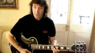Steve Hackett's guitar techniques chords