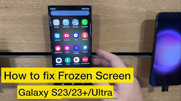 Samsung Galaxy: Frozen Unresponsive Screen. Can