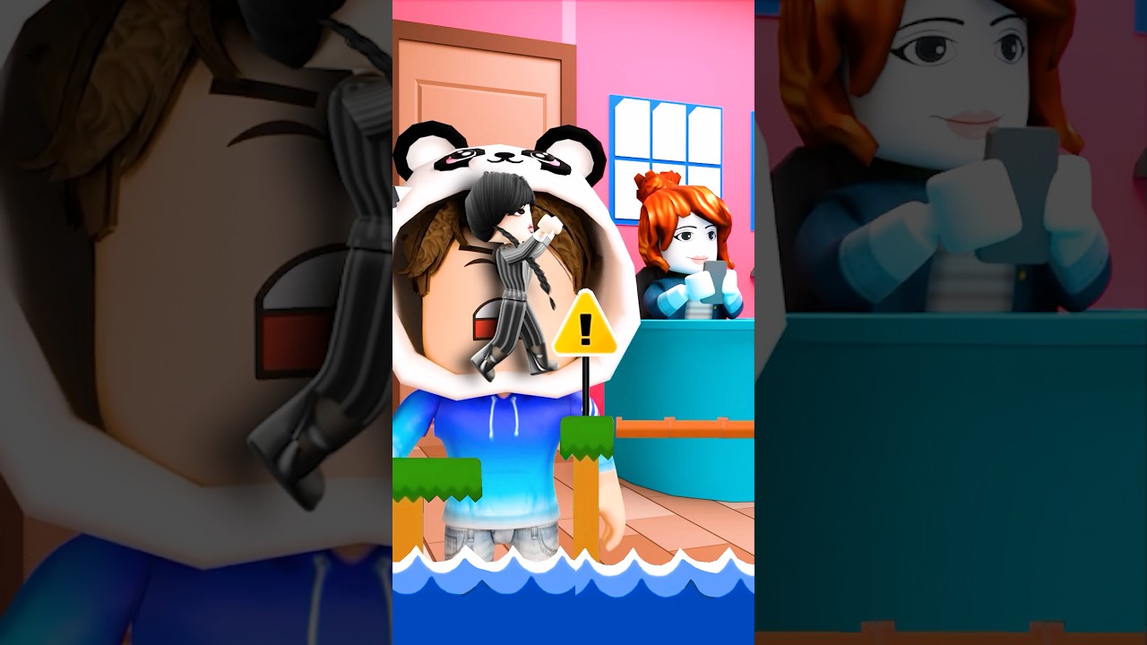 Wednesday game *goes wrong* 😂 Roblox Meme #funny #memes #animation #shorts #roblox