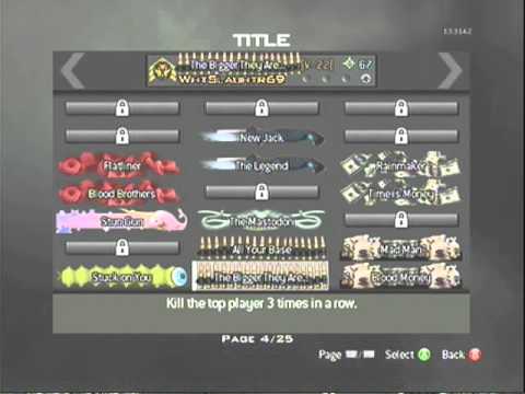 Mw3 How To Get The Title The Bigger They Are -