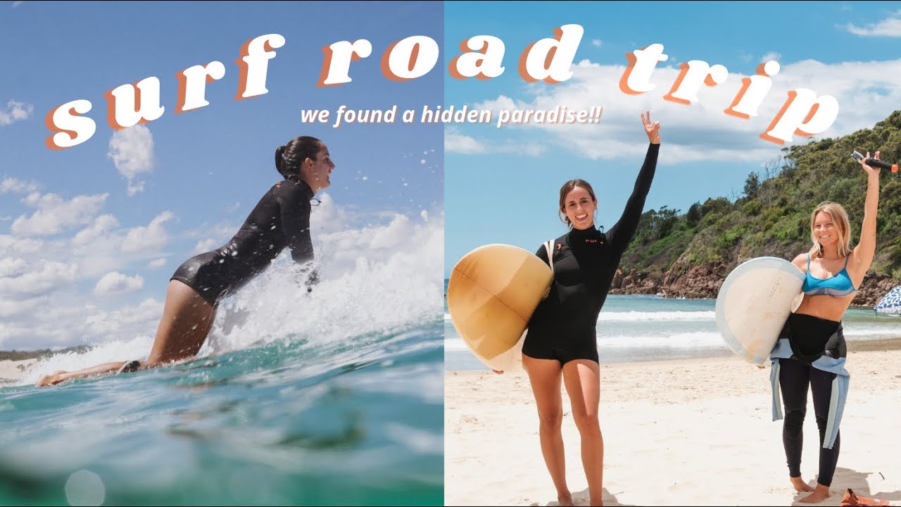 SURF ROAD TRIP IN AUSTRALIA | W/ Erika White | Found A Hidden Paradise!! - YouTube