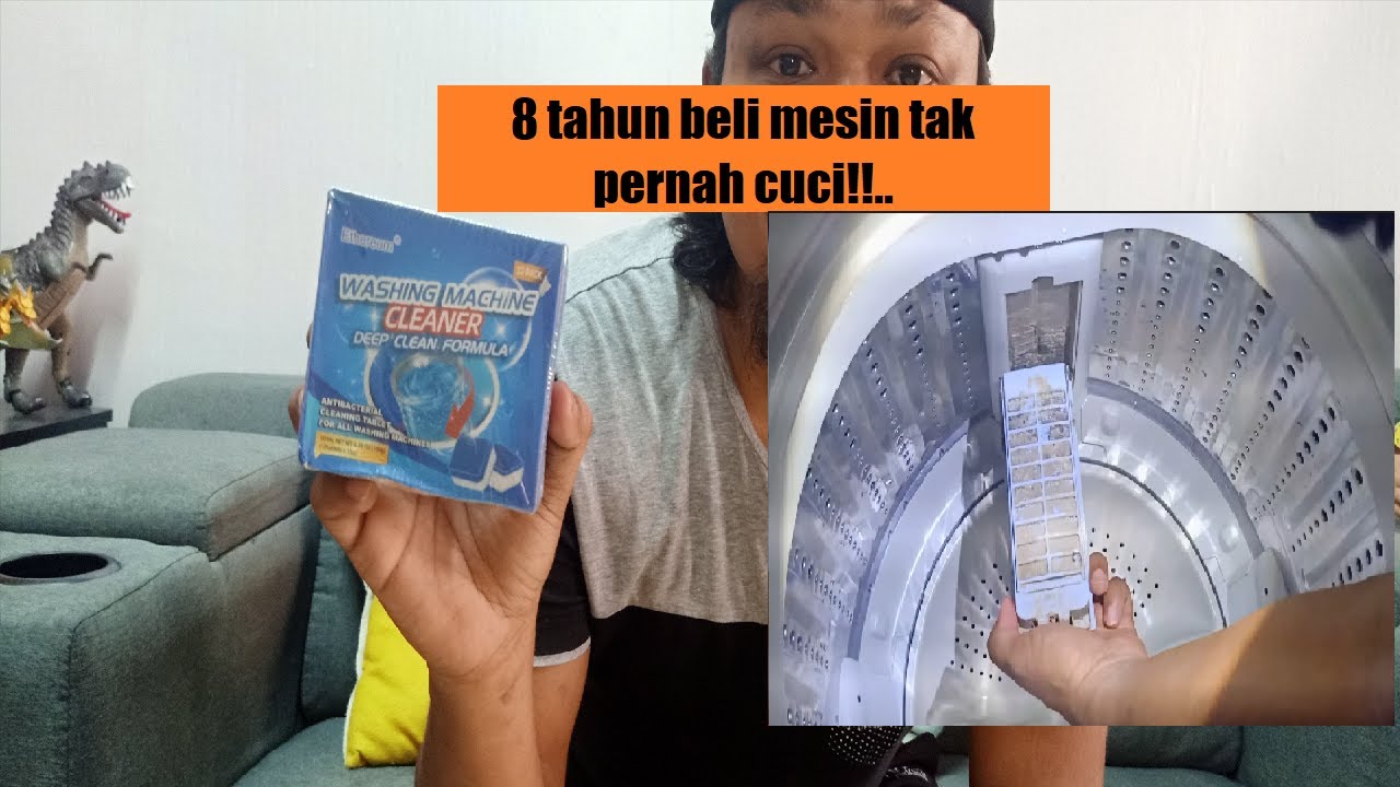 Washing Machine Cleaner Deep Clean Formula Boleh bersih ke??.. YouTube