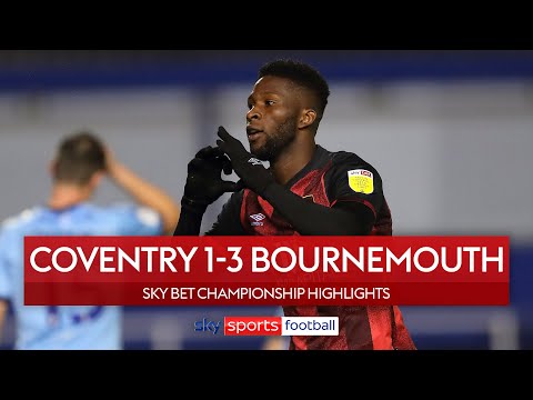 Gosling scores twice to put Cherries top! | Coventry 1-3 Bournemouth | Championship Highlights