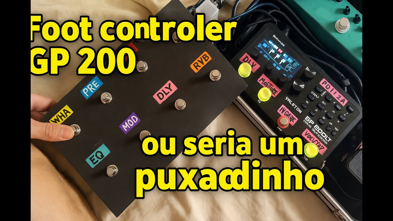 Controlador Midi para VALETON GP 200 com Arduino. - YouTube
