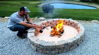 1 Day DIY Fire Pit Build