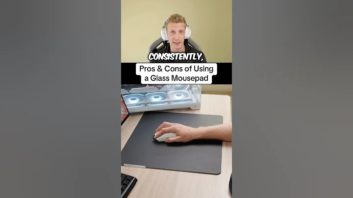 PROS & CONS of using a Glass Mousepad #gaming