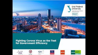 Fighting Corona Virus as the Test for Government Efficiency