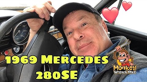 Inside Tour Of A 1969 Mercedes 280SE