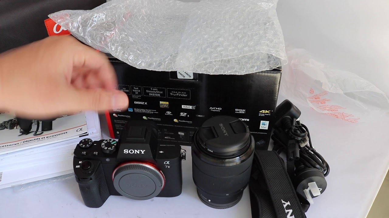Sony A7 Mark II , lens kit 28-70mm oss fullbox bảo hành dài. (ĐÃ BÁN)