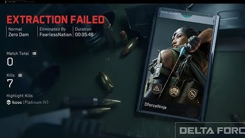 Failed to Extract with ZERO Loot #deltaforce #deltaforceninja #gaming