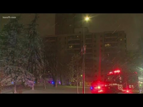 Residents evacuated following high rise apartment fire in Minneapolis