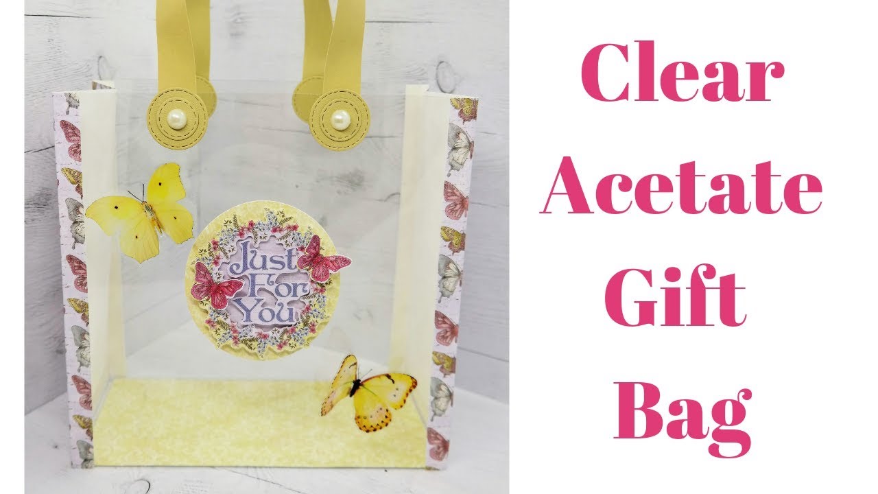 Clear Acetate Gift Bag