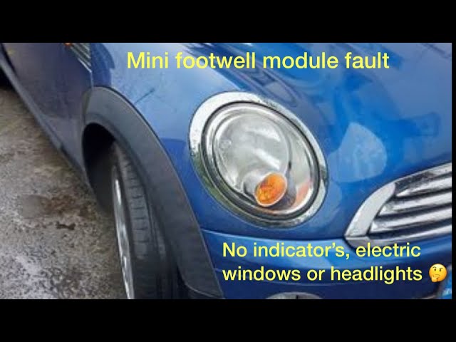 4K  Mini Cooper R56 quietschende Fensterscheiben - squeaking door windows  Ausbau Türverkleidung 