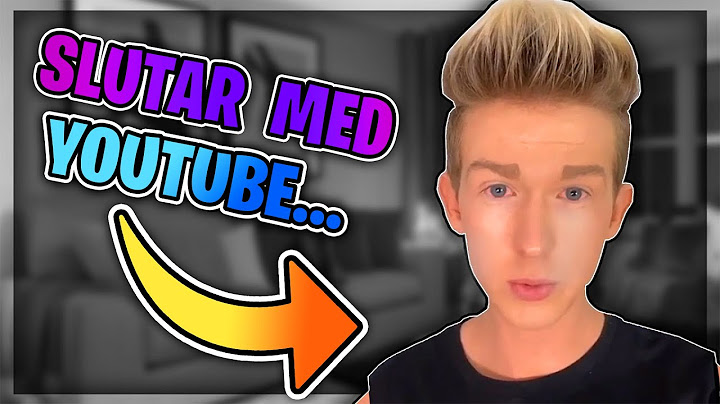 Pontus Rasmusson SLUTAR Med YouTube FÖR ALLTID... *BÖRJAR GRÅTA*