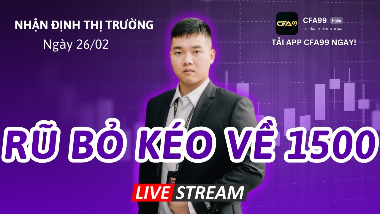 Outline Video Nhận Định Thị Trường Chứng Khoán 26/2: Vnindex Bị Xả Volume Lớn, Có Nên Chốt Lời. Phân Tích Cổ Phiếu
