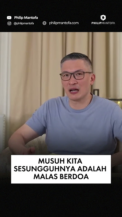 Janganlah anda malas berdoa #saatteduhbersama