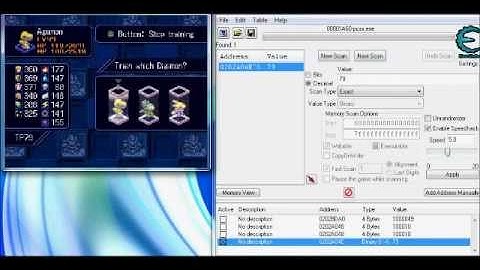 Digimon World 3/ 2003 - How to hack MONEY, EXP, TP, STATS and ITEMS using cheat engine