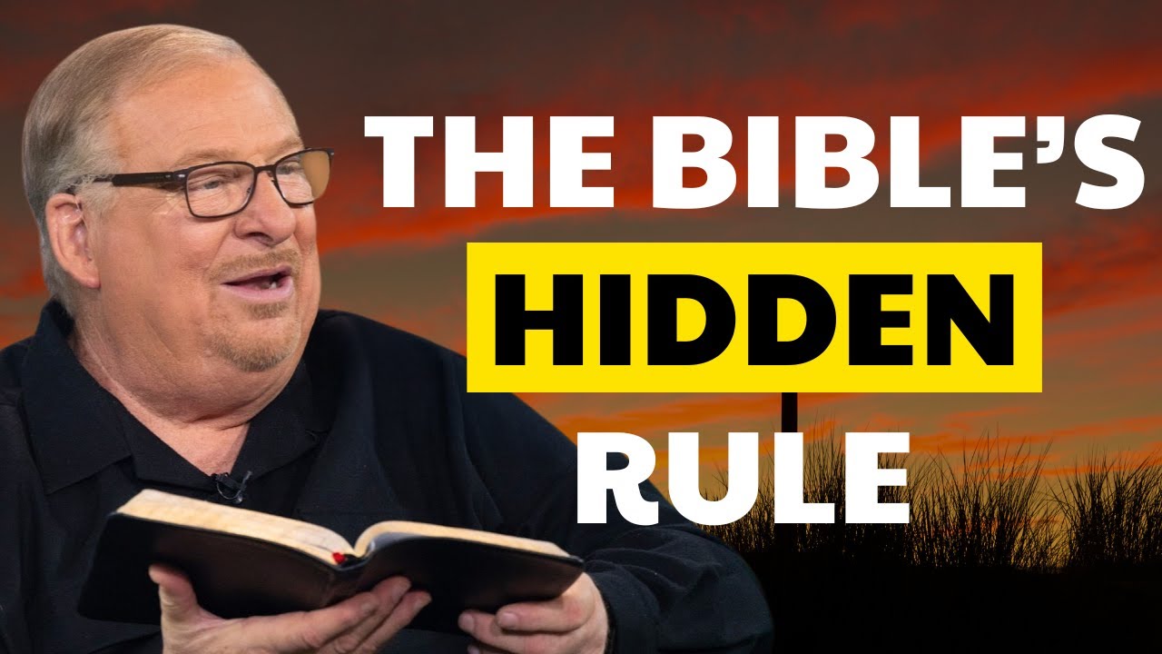The Bible S Secret Rule For When People Hurt You Pastor Rick Daily Hope
