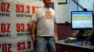 KZOZ Jim Pees his pants like Fergie!