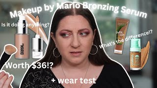 GRWM Testing NEW Makeup by Mario SoftSculpt Bronzing & Shaping Serum + NEW Dede Signature Palette