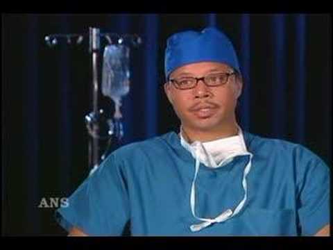 TERRENCE HOWARD WATCHES SURGEONS AT WORK