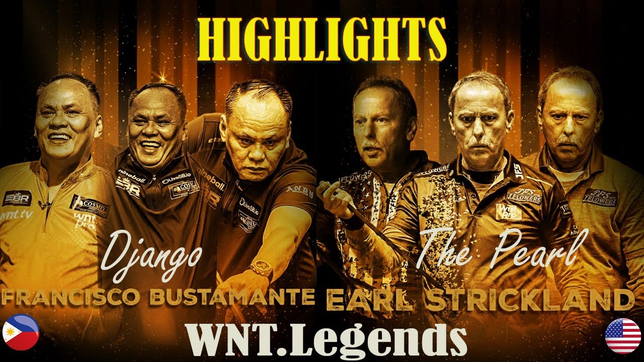 HIGHTLIGHTS | Francisco Bustamante vs Earl Strickland | WNT.Legends
