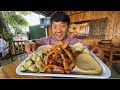 Local BREAKFAST STREET FOOD Tour at 143 Year Old Market in Costa Rica