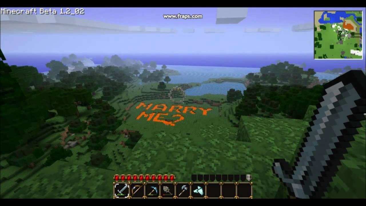 Video till Bioware-anställd friar via Minecraft
