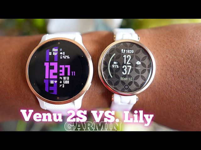 Garmin Venu 2S vs Garmin Lily