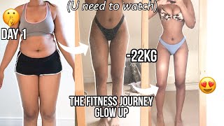 How I Work out and Eat for my 22kg weight loss - Tips and steps to Glow up Physically and mentally