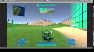 Robot Ultrarena Jump Animation