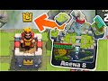 Clash Royale - LEVEL 6 IN LEGENDARY ARENA! "UNBEATABLE LOW LVL DECK!" (INSANE)