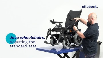 Juvo wheelchairs. Adjusting the standard seat. | Ottobock Professionals