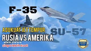 Adu kuat jet tempur ~ Rusia vs Amerika Serikat ~ inilah pesawat tempur siluman ~ siapa lebih kuat!?