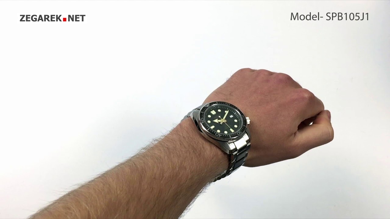Seiko Prospex SPB105J1 Diver's Automatic Neobrite Green Dial 200m -   - YouTube