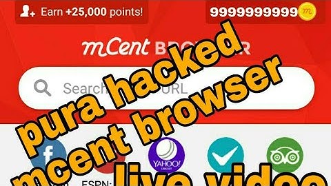 How to hack mcent browser in hindi not fake original video