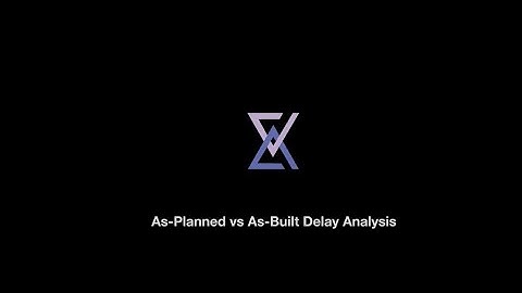 As Planned vs As Built Delay Analysis