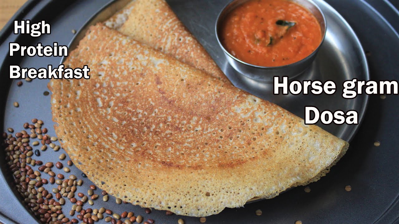 Horse gram - Rice Dosa | High Protien Breakfast Recipe | Kulith dosa | Healthy Breakfast Recipe