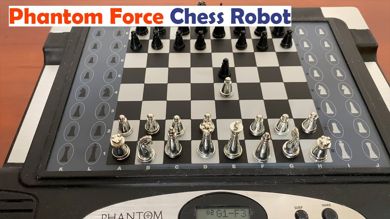 Now on Kickstarter: Phantom. The Robotic Chessboard Made Of Real