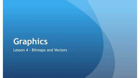 Data Representation - Graphics