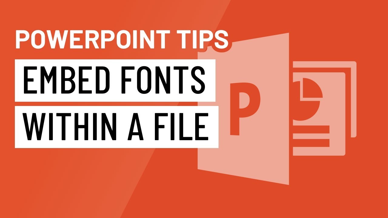 ⁣PowerPoint Quick Tip: Embed Fonts Within a File