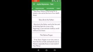 promo video catholic rosary audio app screenshot 5